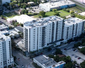 The 25 Mirage property in Miami's Edgewater section.