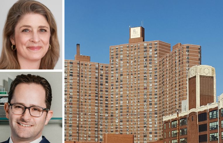 M Squared's Alicia Glen, Eastdil Secured's Gary Phillips and 3333 Broadway.