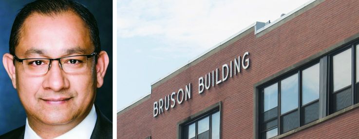 Asef Bari of Bari Group and the Bruson Building.