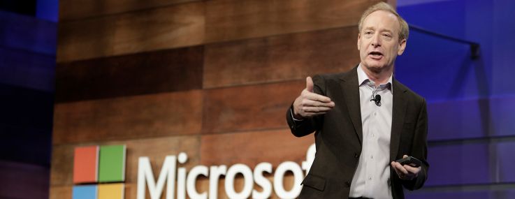 Microsoft Vice Chair and President Brad Smith.