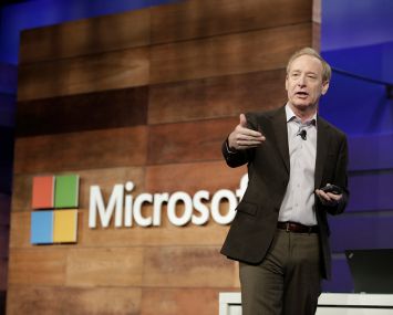 Microsoft Vice Chair and President Brad Smith.
