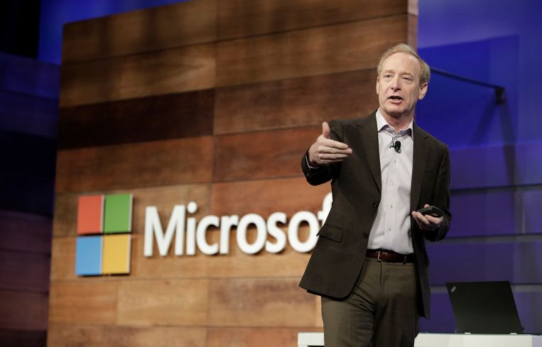 Microsoft Vice Chair and President Brad Smith.