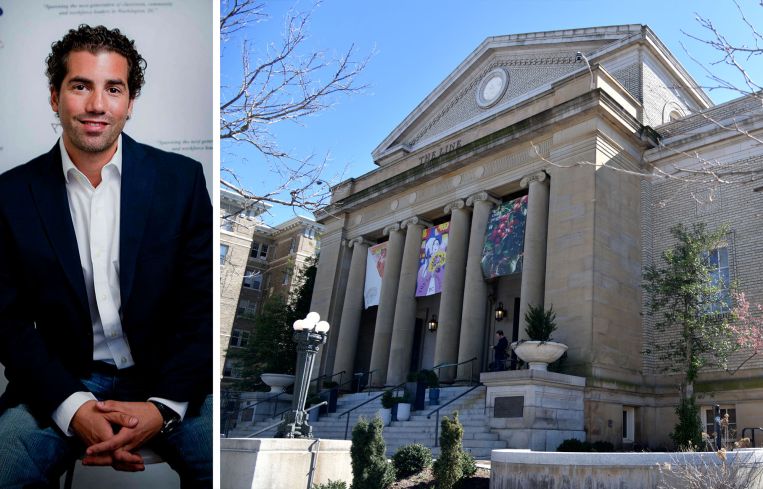 Friedman Capital Founder Brian Friedman and The Line DC hotel in Washington, D.C.