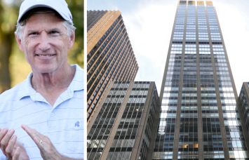 Bruce Karsh, co-chairman and CIO of Oaktree, and 1290 Avenue of the Americas.