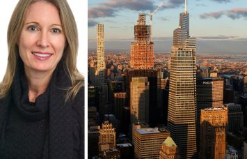 JLL Vice Chairman Cynthia Wasserberger and the Plaza District in Manhattan.