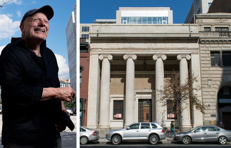Douglas Jemal, founder of Douglas Development Corporation, and the Equitable Co-operative Building Association at 915 F Street NW, Washington, D.C.