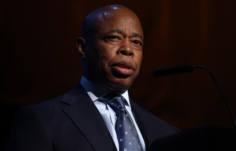 New York City Mayor Eric Adams