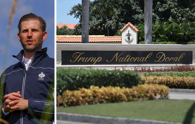 Eric Trump of the Trump Organization and Trump National Doral, Miami.