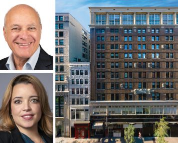 Jeffrey Rosenblatt and Christina De Jesus of Lincoln Property Company and 20 West 33rd Street.