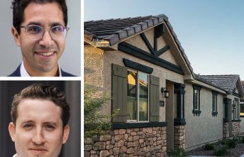 Jeff Rosenfield and Sam Robertson of North River Partners, and the Village at San Tan project in Queen Creek, Ariz.