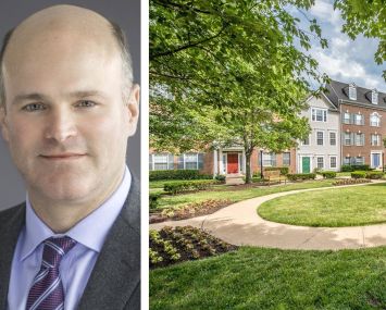DSF Group CEO Josh Solomon and Town Square at Mark Center in Alexandria, Va.