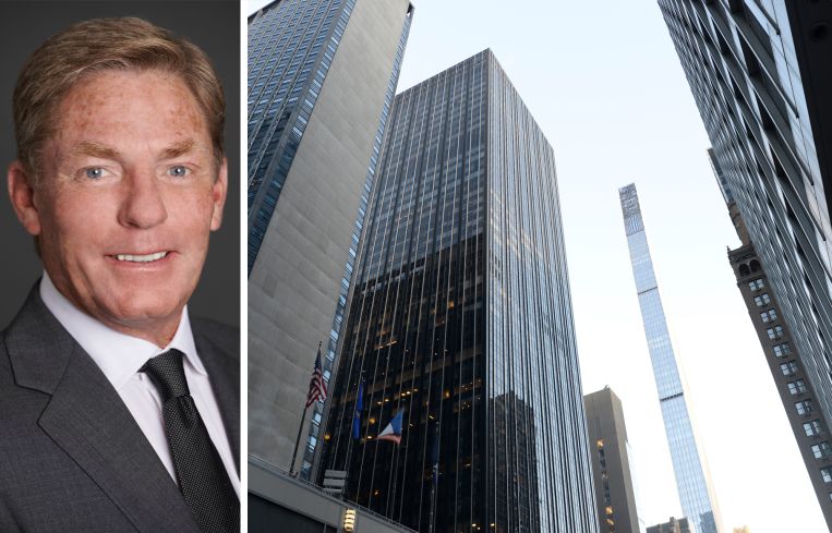 Ken Fisher, partner at Fisher Brothers, and 1345 Avenue of the Americas.