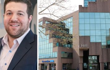Kevin Gold of CBRE and 1401 Rockville Pike, Rockville, Md.