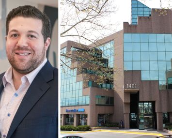 Kevin Gold of CBRE and 1401 Rockville Pike, Rockville, Md.