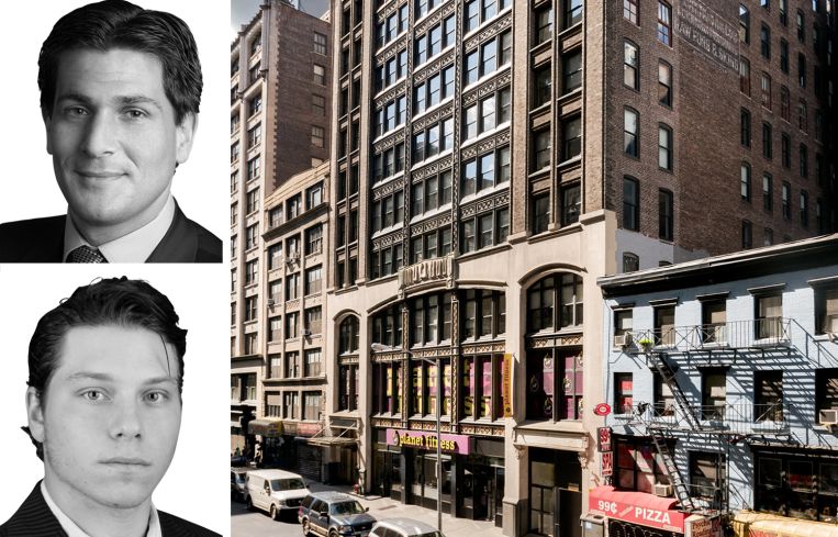 Lance Korman and David Waterman of Newmark, and 158 West 27th Street.