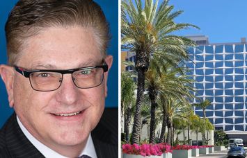 Mark Davis, president and CEO of Sun Hill Properties, and the Hilton Universal.