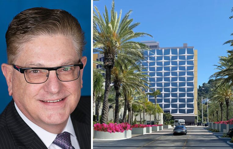 Mark Davis, president and CEO of Sun Hill Properties, and the Hilton Universal.