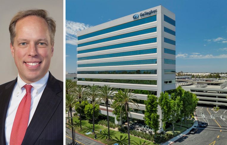Mark Talgo, senior managing director and head of New York Life Real Estate Investors, and 18201 Von Karman Avenue, Irvine, Calif.