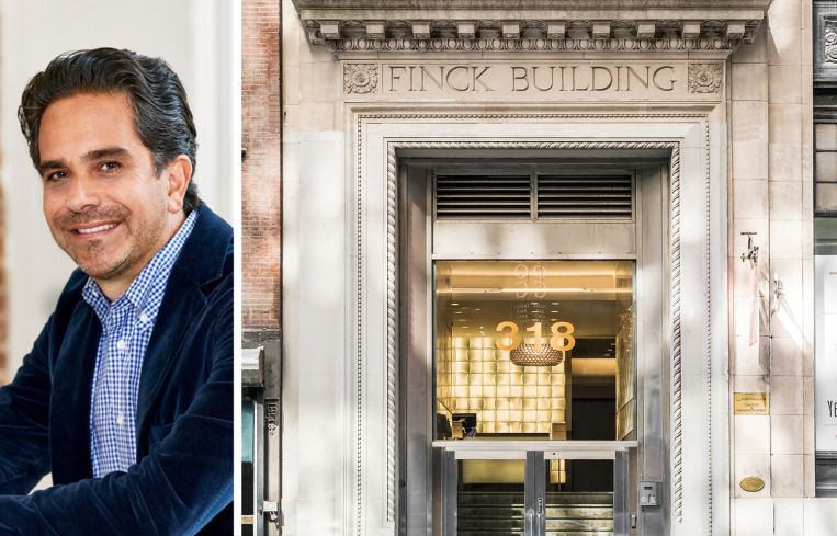 Matthew Mandell of GFP Real Estate and 318 West 39th Street.