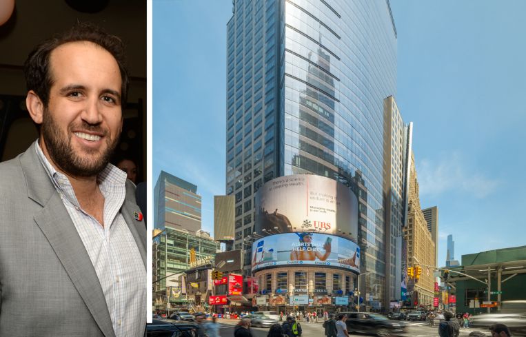 Michael Rudin, co-CEO of Rudin Management, and 3 Times Square.