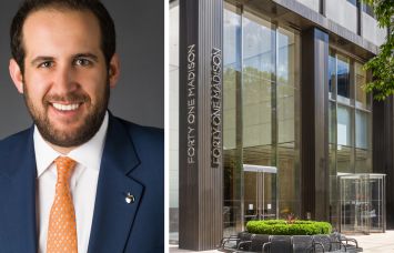 Rudin Management co-CEO Michael Rudin and 41 Madison Avenue.