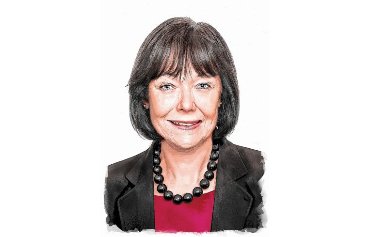 A drawing of Nicola Heryet.