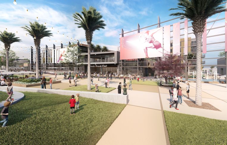 Rendering of Adept Ontario, a 384-unit mixed-use residential development in Ontario, Calif