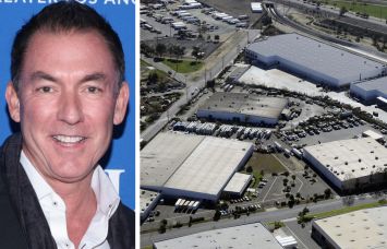 Miramar managing partner and co-founder Paul Fuhrman and Serrano Industrial Park, Jurupa Valley, Calif.