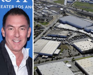 Miramar managing partner and co-founder Paul Fuhrman and Serrano Industrial Park, Jurupa Valley, Calif.