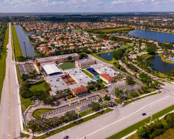 An aerial photo of Pembroke Pines, Fla.