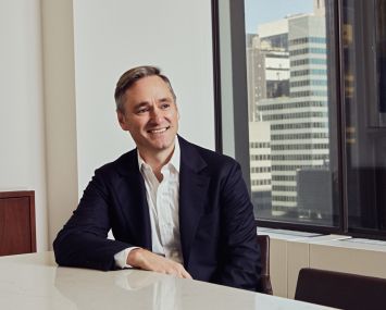 Tim Johnson of Blackstone at 345 Park Avenue, NY, NY. - Photo credit: Emily Assiran/For Commercial Observer