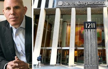Scott Rechler, CEO of RXR, and 1211 Avenue of the Americas.