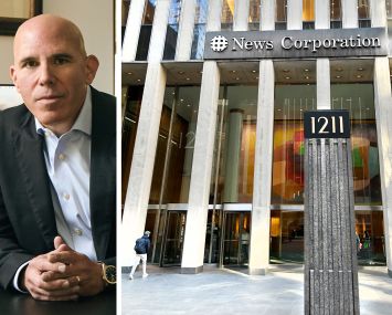 Scott Rechler, CEO of RXR, and 1211 Avenue of the Americas.