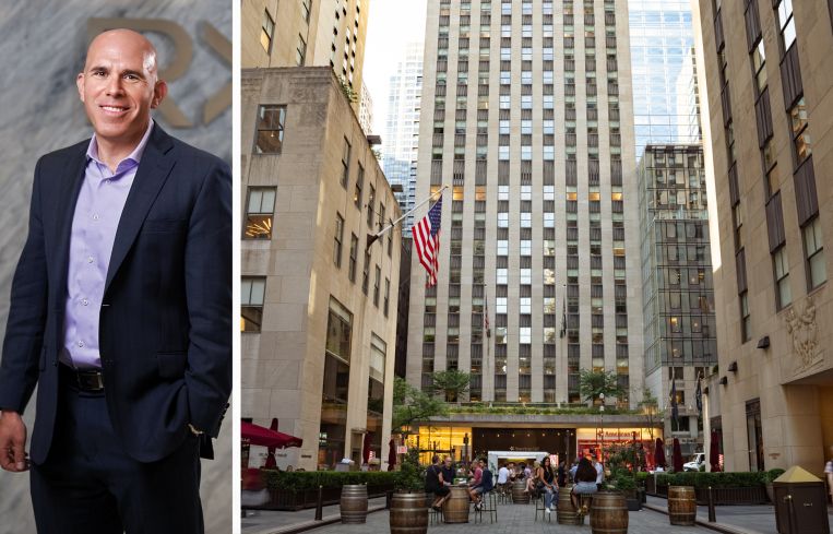 Scott Rechler and 75 Rockefeller Plaza.