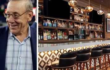 Stephen Ross of Related Ross and the Galley Bar at Hilton West Palm Beach.
