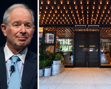 Steven Schwarzman, CEO and co-founder of Blackstone, and Kimpton Hotel Eventi.