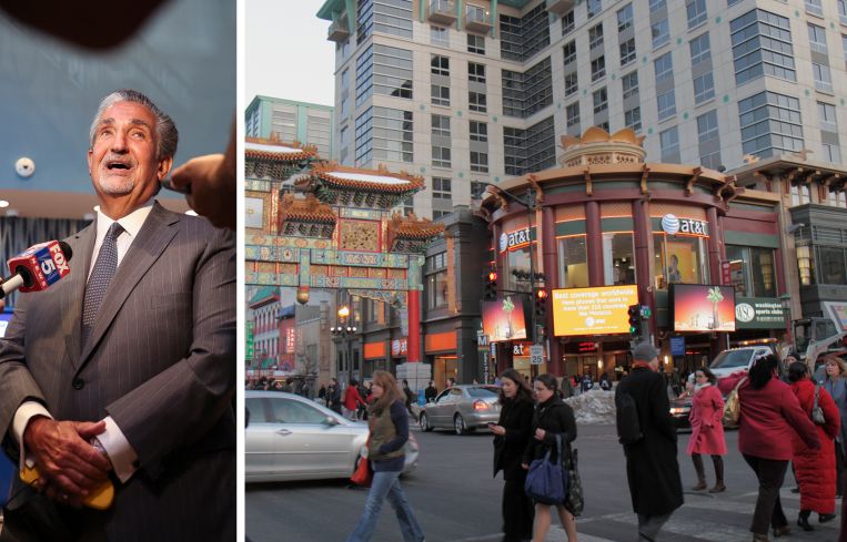 Monumental Sports and Entertainment CEO Ted Leonsis and Gallery Place, Washington D.C.