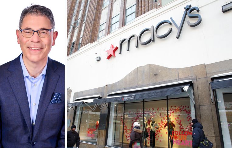 Tony Spring and the Macy's location in Downton Brooklyn.