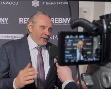 A photo of Robert Knakal at the red carpet.