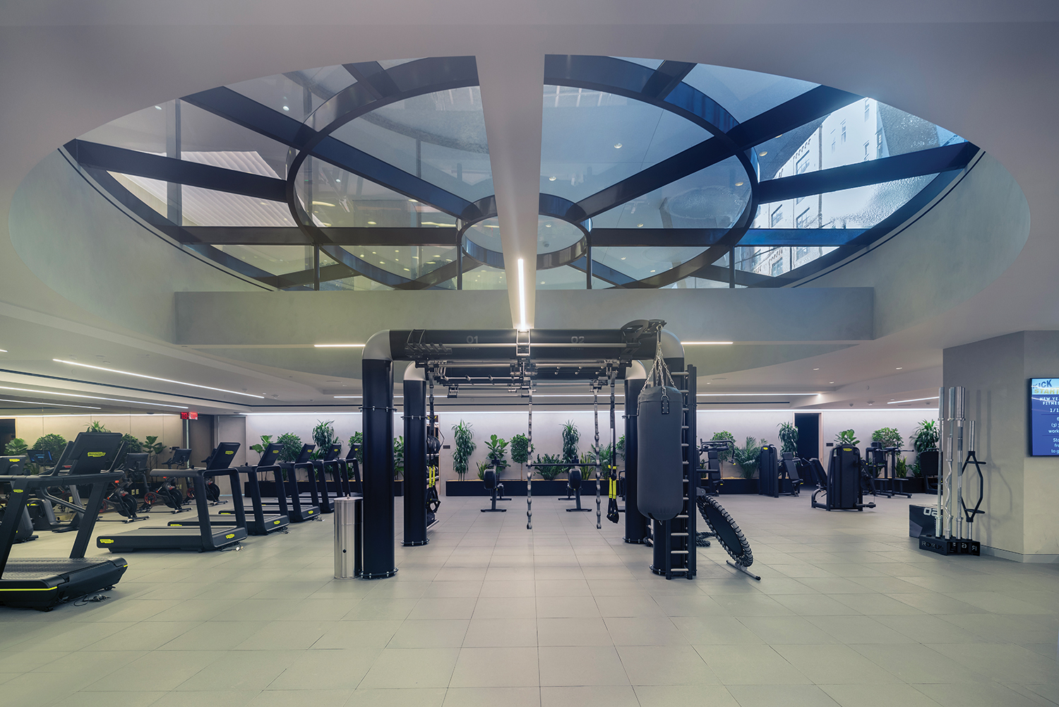 9 West 57th Street gym.