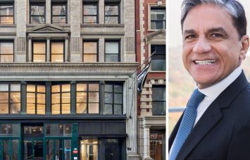 53-55 West 21st Street and Moinian Group founder and CEO Joseph Moinian.