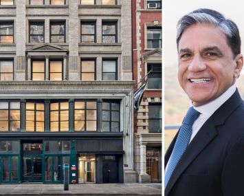 53-55 West 21st Street and Moinian Group founder and CEO Joseph Moinian.