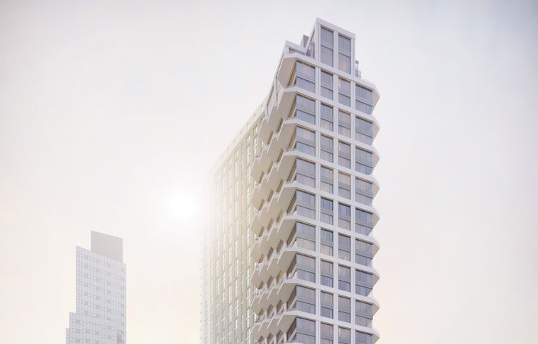 A rendering of 95 Rockwell Place.