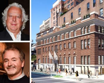 RFR's Aby Rosen and Michael Fuchs, and 11 Bond Street.