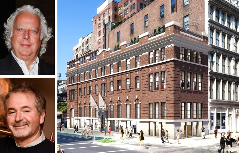 RFR's Aby Rosen and Michael Fuchs, and 11 Bond Street.