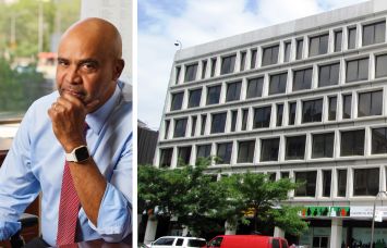 HPD Commissioner Adolfo Carrión Jr. and 215 West 125th Street.