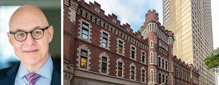 Hebrew Union College-Jewish Institute of Religion President Andrew Rehfeld and 56 West 66th Street.