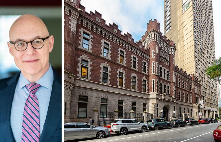Hebrew Union College-Jewish Institute of Religion President Andrew Rehfeld and 56 West 66th Street.