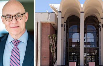 Hebrew Union College President Andrew Rehfeld and its Jack H. Skirball Campus in Los Angeles.