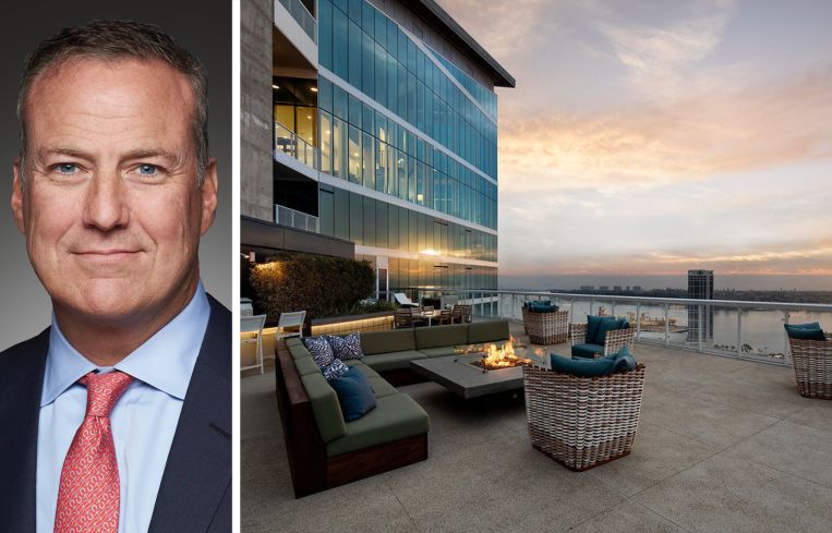 Bob Faith, CEO of Greystar, and Park 12 - The Collection in Downtown San Diego.